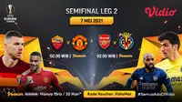 Streaming Liga Europa Semifinal Leg Kedua di Vidio. (Sumber : dok. vidio.com)