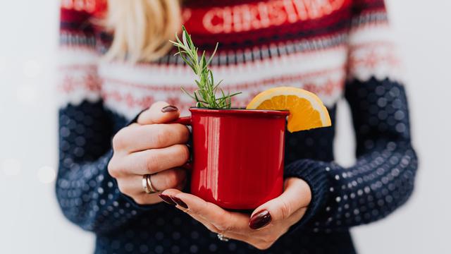 Ilustrasi minuman khas Natal