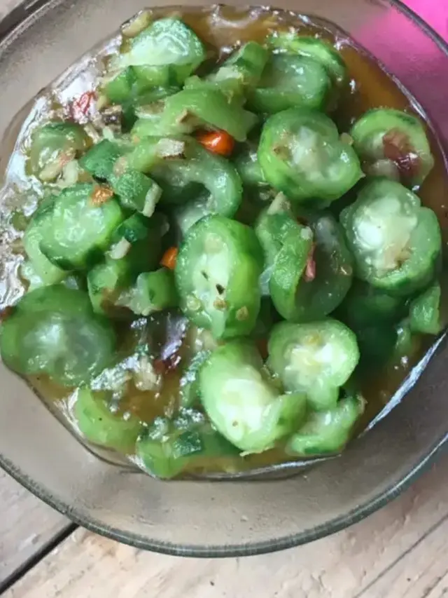 Tumis Oyong Bawang Putih