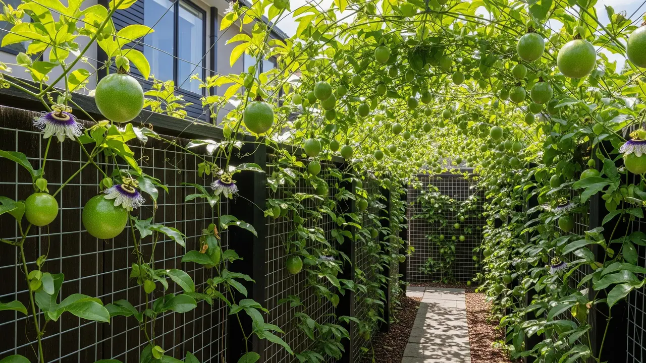 Ide Kebun Markisa Mini untuk Rumah Minimalis