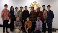 Plug and Play Indonesia bersama perwakilan startup dan Kepala Bekraf Triawan Munaf. (Foto: Plug and Play Indonesia)