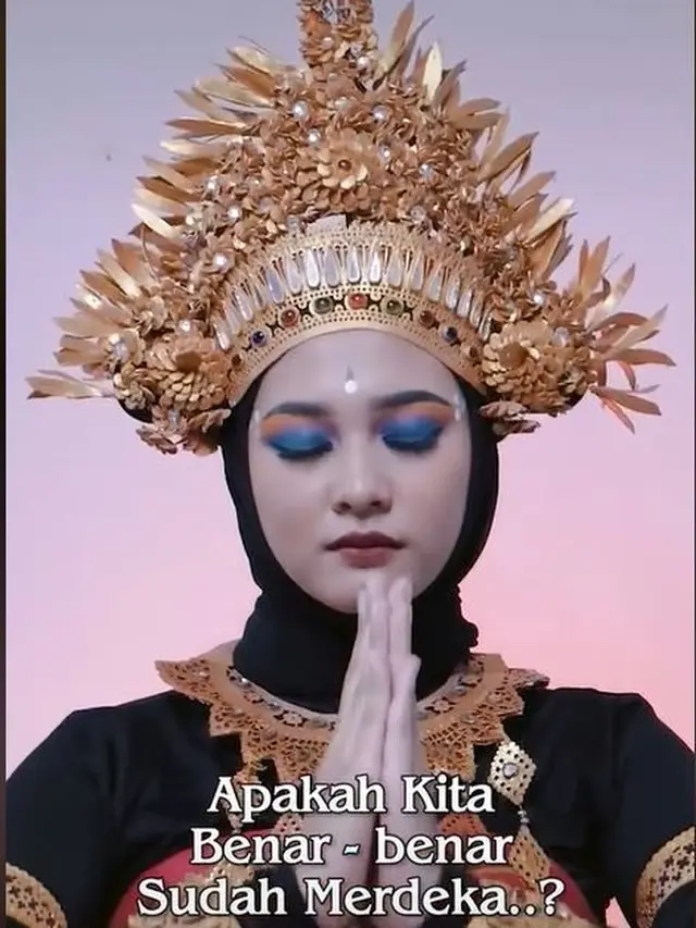 Rayakan HUT ke-76 RI, Wanita Ini Beri Pesan Menohok tentang Kondisi Indonesia