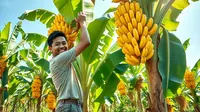 Arti Mimpi Panen Pisang Matang: Pertanda Keberuntungan dan Kesuksesan