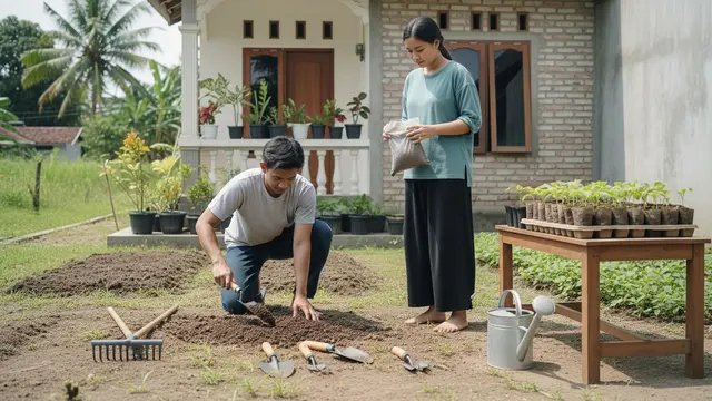 Panduan Usaha Sayur Organik Skala Rumah Tangga Panen Cepat 30 Hari untuk Keluarga Muda