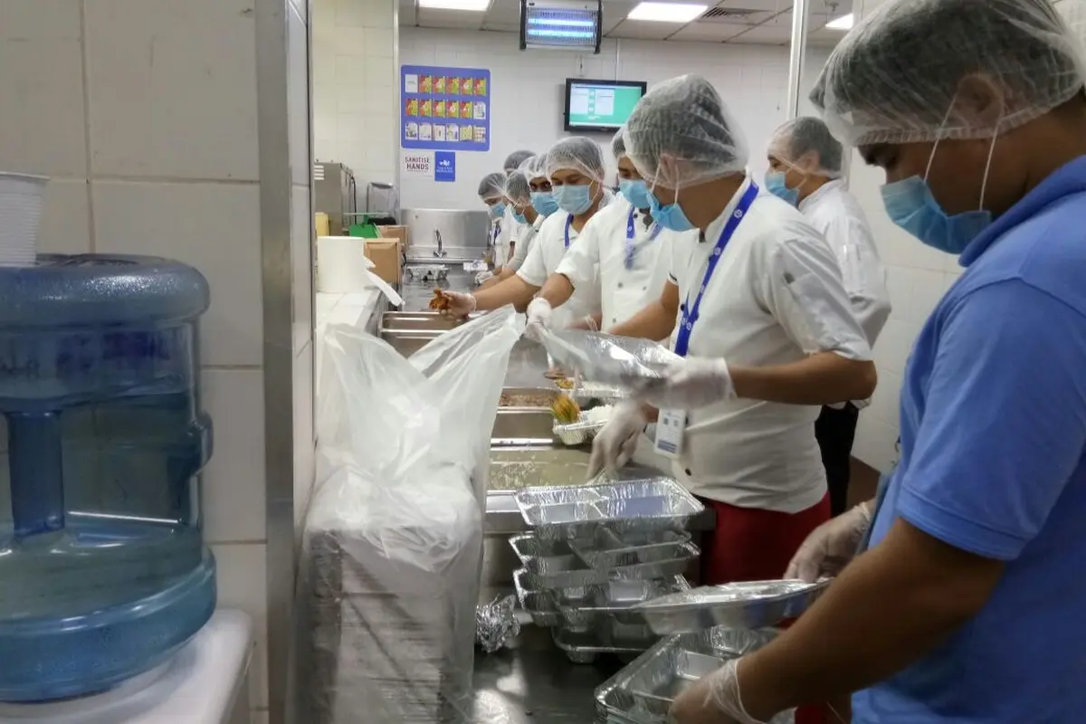 Katering Al Musbah, salah satu penyedia makanan jemaah haji Indonesia (Liputan6.com/Taufiqurrahman)