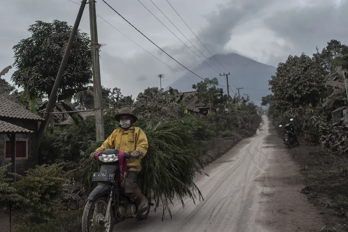 Penampakan Terkini Gunung Semeru