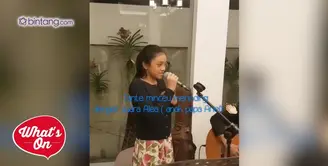 Netizen merinding saat mendengar suara Allea Ananta,  anak dari Ariel NOAH.