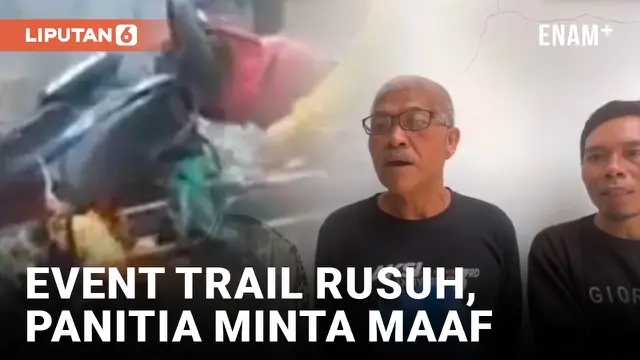 VIDEO: Panitia Minta Maaf Atas Kerusuhan di Event Ranca Upas Trail Adventure
