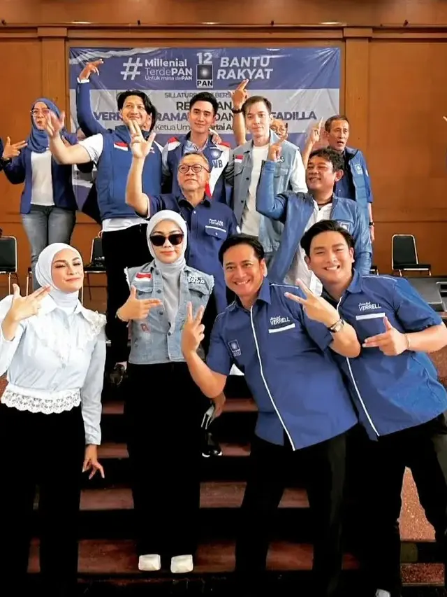 6 Potret Akrab Verrell Bramasta dan Stefan William, Sama-Sama Terjun ke Politik