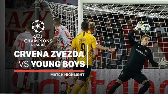 Berita video highlights leg I playoffs Liga Champions 2019-2020 antara Crvena Zvezda melawan Young Boys yang berakhir dengan skor 1-1, Selasa (27/8/2019).