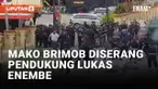 Detik-detik Mako Brimob Diserang Pendukung Lukas Enembe