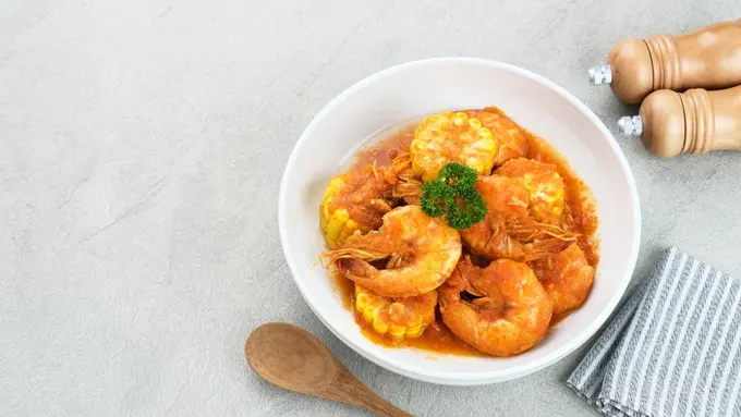udang saus inggris