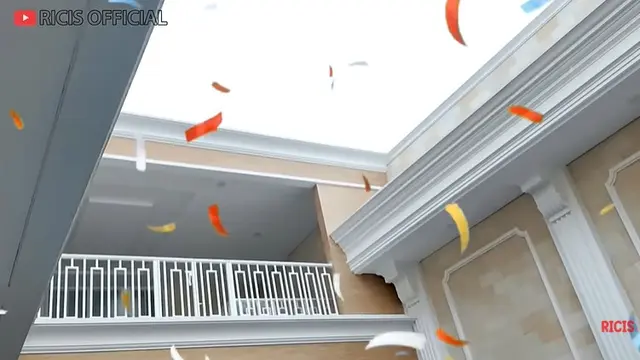 Potret Balkon Setinggi 5 Meter di Rumah Baru Ria Ricis (YouTube/Ricis Official)
