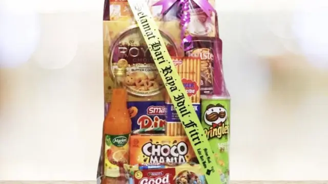 Hampers lebaran/dok. Meme Florist X Pusat Parcel