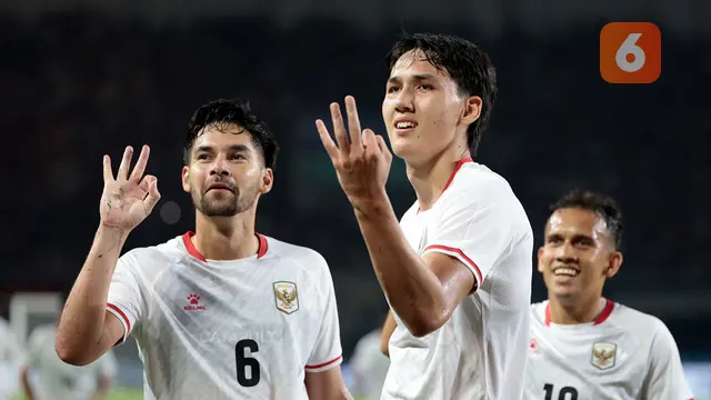 Foto: Debut Impian Mitchell Baker! Hattrick Bawa Timnas Indonesia Pesta 5 Gol atas Kamboja di Piala AFF 2026