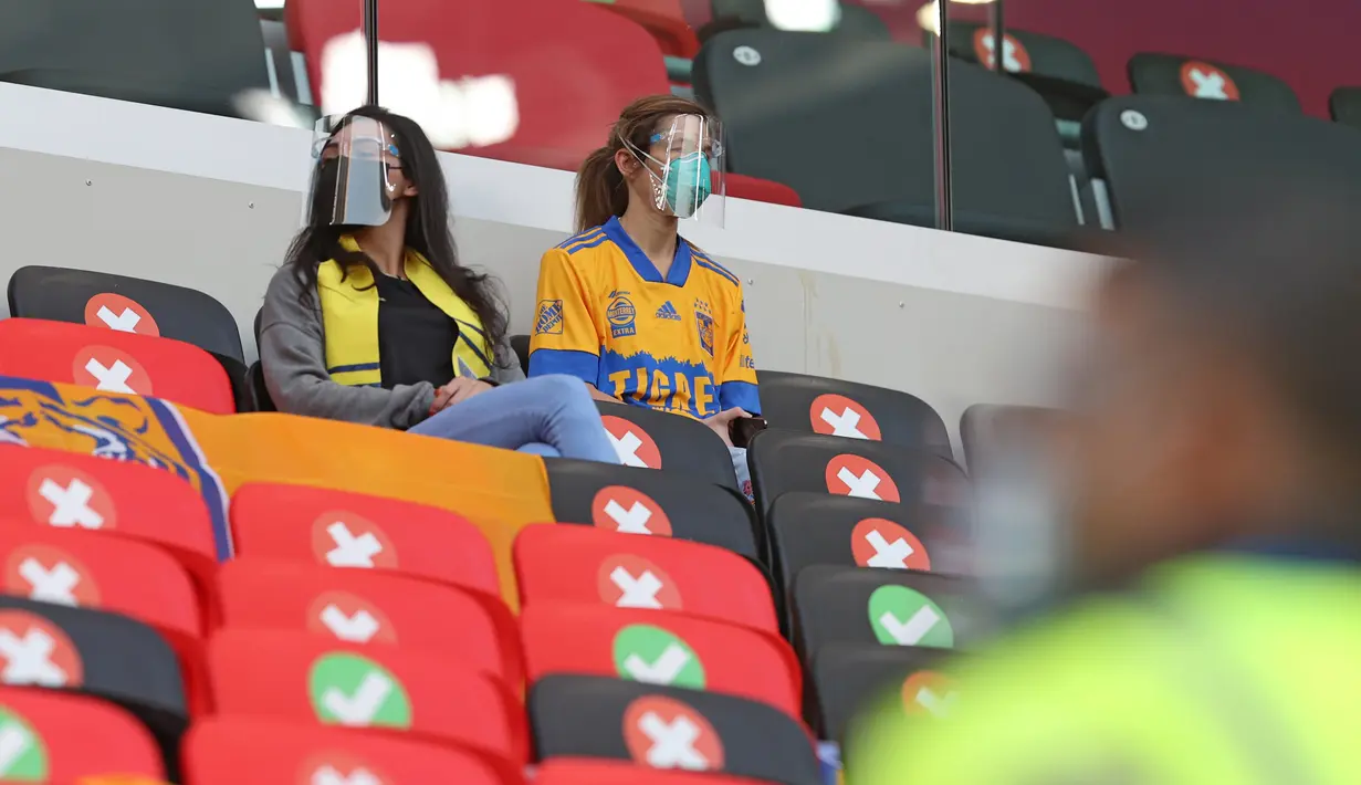 Pada laga pembuka, terdapat pertarungan sengit antara wakil zona Concacaf, Tigres UANL (Meksiko), menghadapi perwakilan zona Asia yakni Ulsan Hyundai (Korea Selatan). (Foto: AFP/Karim Jaafar)