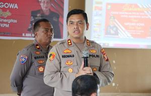 Kapolres Gowa, AKBP Reonald Trauli Simanjuntak (Liputan6.com/Istimewa)