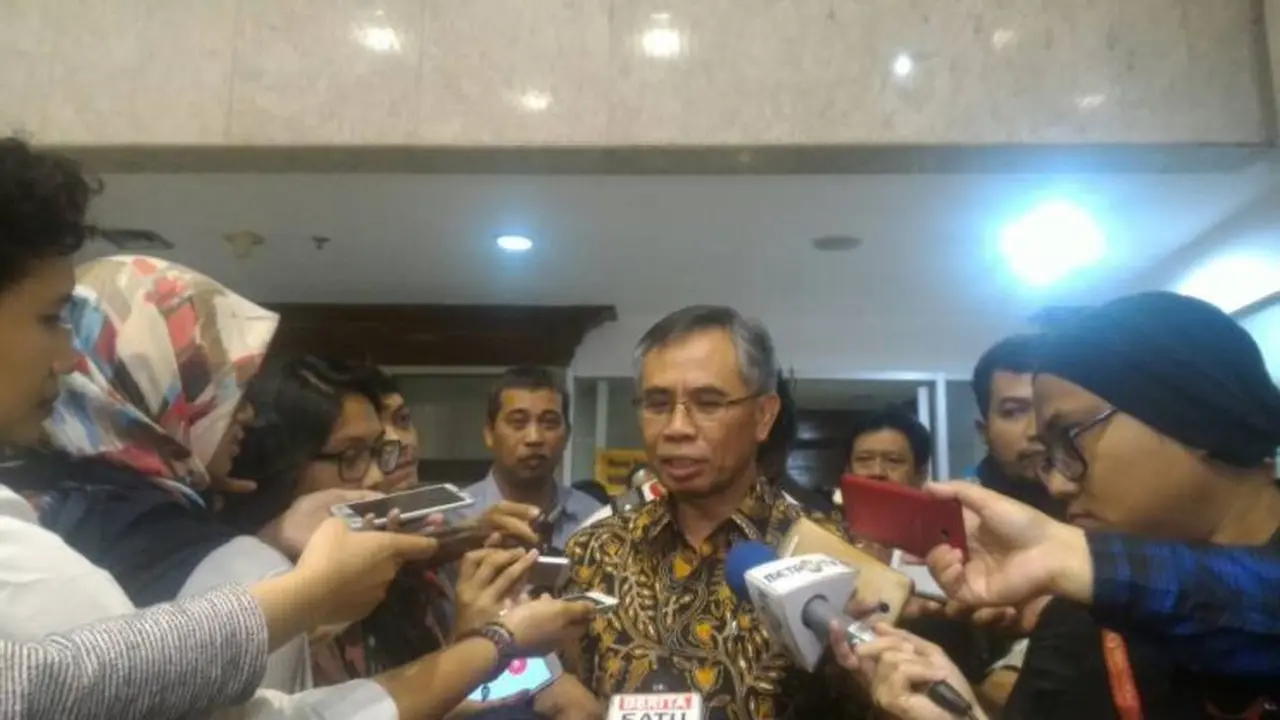 Calon Ketua Dewan Komisioner OJK Wimboh Santoso. (Ilyas/Liputan6.com)