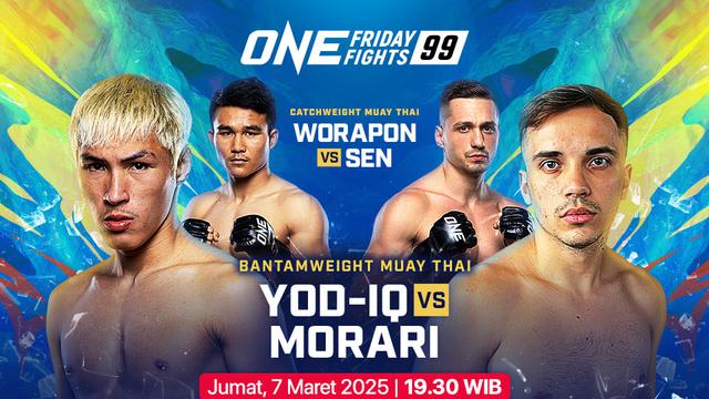 Link Siaran Langsung ONE Champions: ONE Friday Fights 99 di Vidio