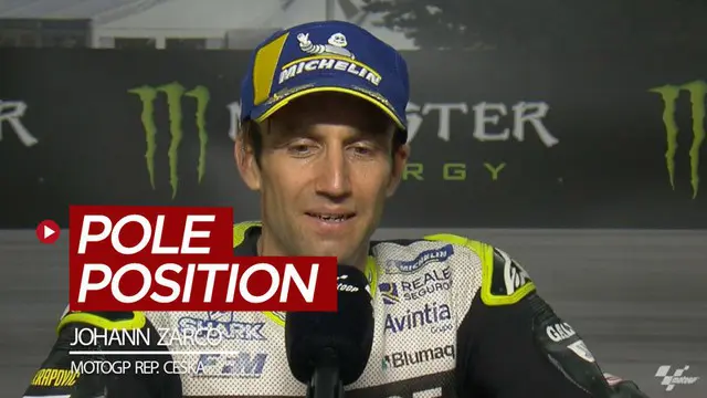 VIDEO: Johann Zarco Tak Menyangka Pole Position di MotoGP Republik Ceska