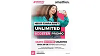 Smartfren rilis paket internet Booster Unlimited (Foto: Smartfren)