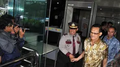 Mantan Wakil Kepala Korlantas Brigjen Pol Didik Purnomo memenuhi panggilan KPK(Liputan6.com/Miftahul Hayat)