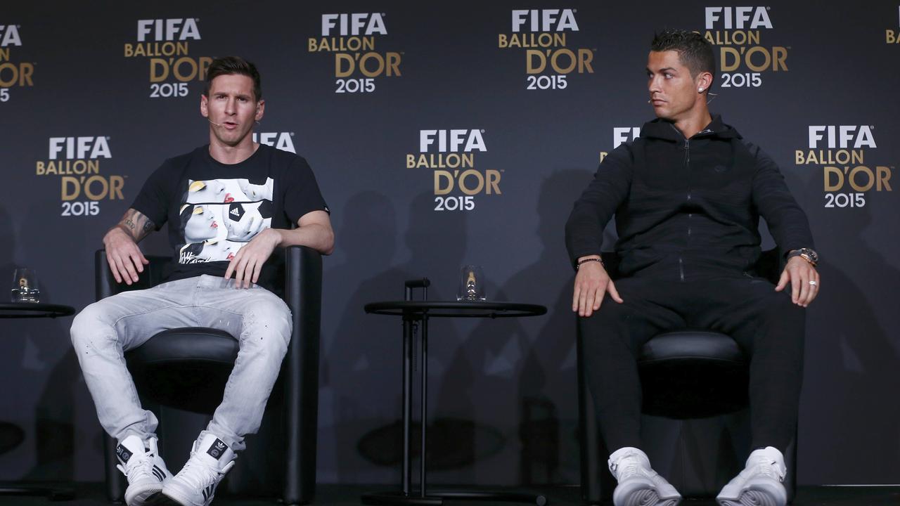 Lionel Messi dan Cristiano Ronaldo