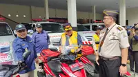 Kantor Kesehatan Pelabuhan (KKP) Klas II Banten operasikan empat unit ambulance sepeda motor selama arus mudik dan balik Idul Fitri 1444 H (Liputan6.com/Yandhi Deslamta)