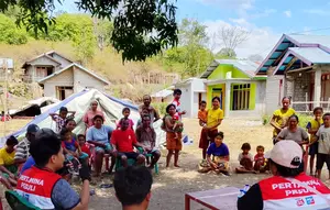 Gempa NTT, Pertamina Salurkan Bantuan Logistik hingga Pelosok Manggarai Timur