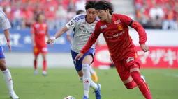Nagoya Grampus lolos ke final usai menang 4-3 lawan Yokohama F. Marinos di semifinal. Sedangkan Albirex Niigata menyingkirkan Kawasaki Frontale secara meyakinkan dengan skor 6-1. (Dok J.LEAGUE)