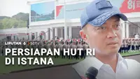 Persiapan HUT RI di Istana