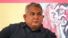 Dewan Pengawas PN-SSI (Presidium Nasional Suporter Sepak Bola Indonesia), Tauhid Indrasjarief atau sering disapa Bung Ferry menghadiri acara diskusi suporter Timnas Indonesia menyambut Piala Dunia U-20 2023 di Pulau Dua Senayan, Jakarta, Jumat (24/03/2023). Acara yang betajuk Suara Suporter tersebut diselenggarakan oleh Presidium Nasional Suporter Sepak Bola Indonesia (PN-SSI). (Bola.com/Bagaskara Lazuardi)