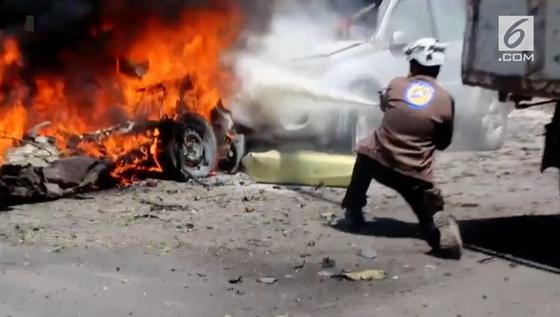 Kedubes Rusia Diserang Artileri di Suriah