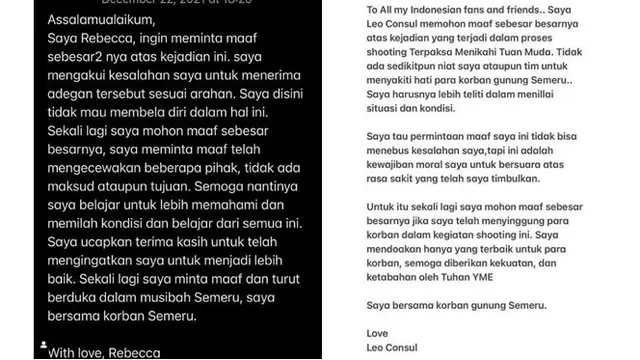Viral Syuting Sinetron di Lokasi Pengungsian Erupsi Semeru, Ini 5 Faktanya