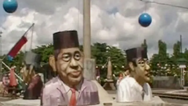 [VIDEO] Presiden Indonesia dalam Lampion