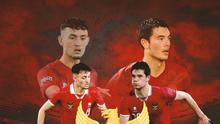 Timnas Indonesia - Elkan Baggott dan Ivar Jenner (Bola.com/Erisa Febri)