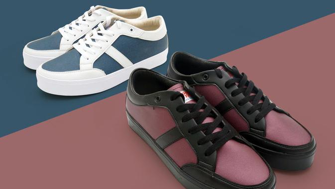 Sneakers Lokal Minimalis dengan Harga  Terjangkau yang 