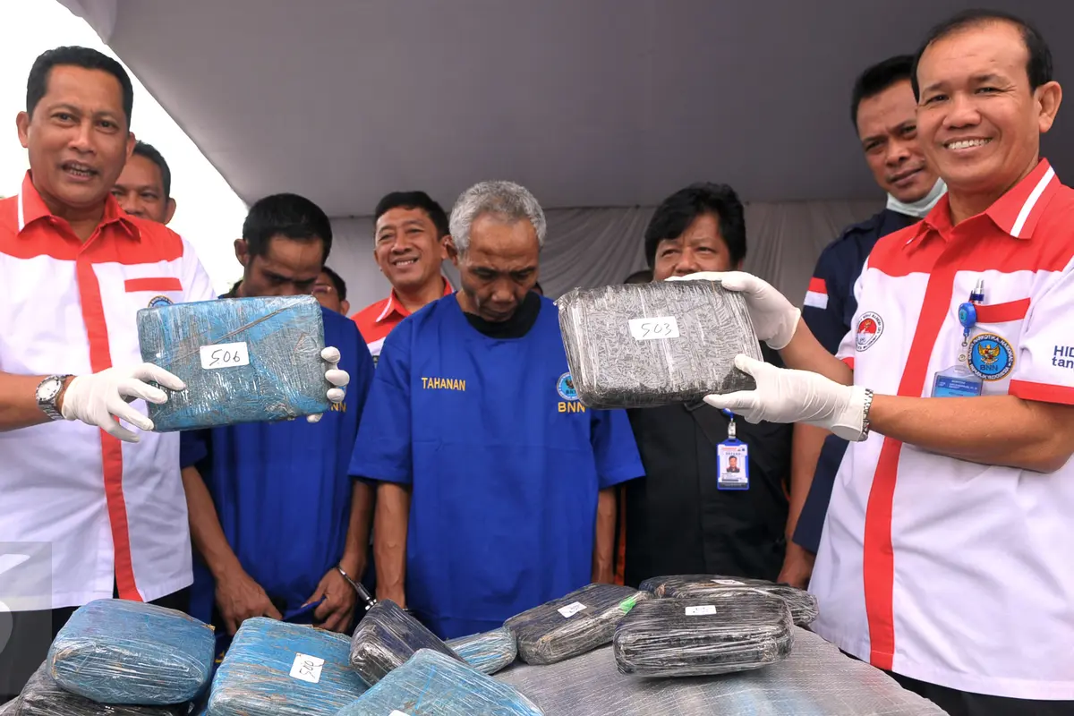 20160210-BNN Musnahkan Narkoba Jaringan Internasional