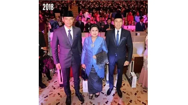 7 Potret Kebersamaan Ani Yudhoyono dengan Kedua Putranya Dari Kecil Hingga Dewasa
