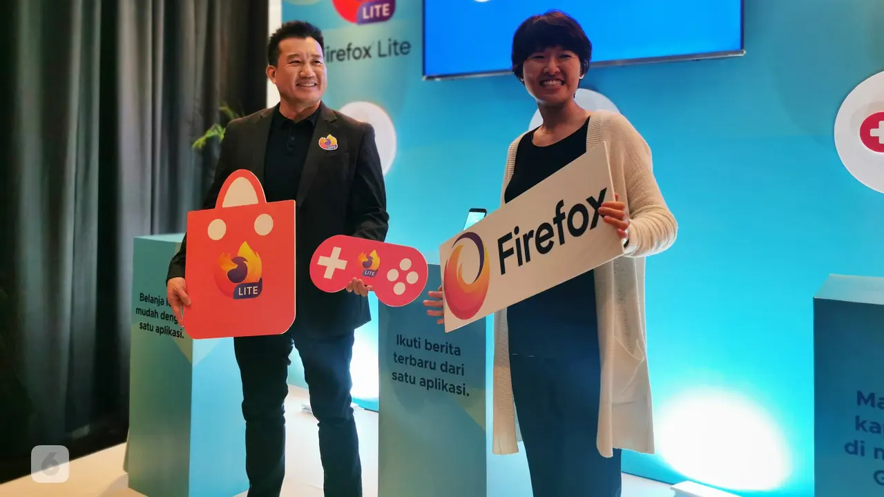 Stan Leong, Vice President & General Manager, Emerging Markets dan Cindy Hsiang, Product Manager Firefox Browser