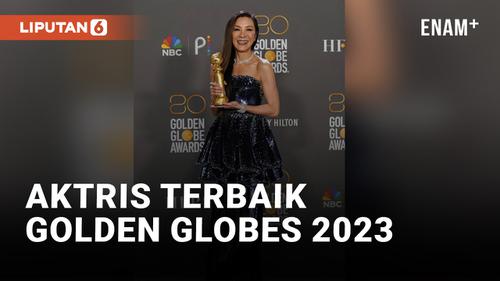 VIDEO: Kemenangan Pertama Michelle Yeoh di Golden Globes 2023