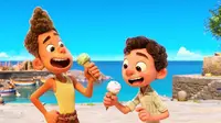 Film animasi Luca. (Disney Pixar via Instagram/ pixarluca)