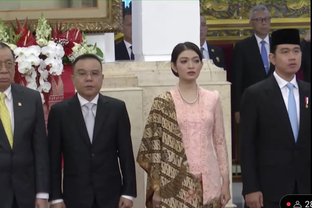 Selvi Ananda di Hari Pertama Dampingi Gibran Sebagai Wakil Presiden