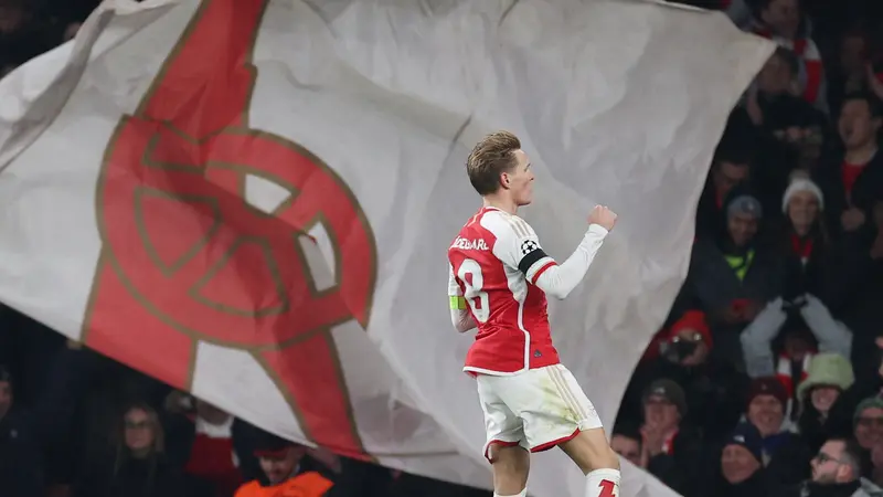 Martin Odegaard - Arsenal - Liga Champions