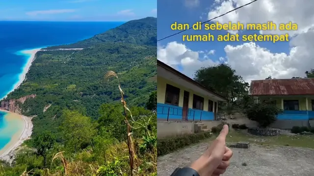 SD Pemandangan Laut dan Pegunungan Indah