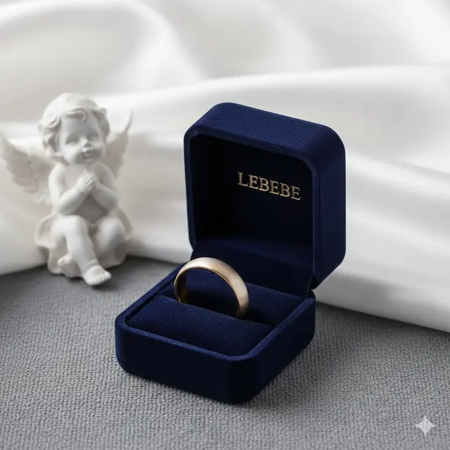 Cincin Nikah Bulat yang Elegan