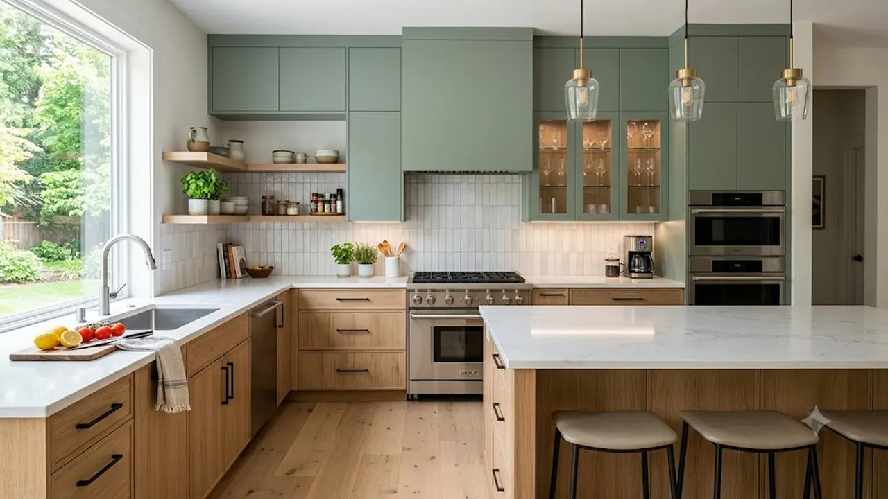 Desain Kabinet Dapur yang Sedang Tren/AI Generated
