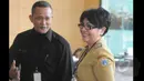 Lurah, Susan Jasmine Zulkifli, saat tiba di Gedung Komisi Pemberantasan Korupsi (KPK), Jakarta, Selasa (27/1/2015).  Kedatangan Lurah Susan untuk mengisi sebuah acara di Radio Kanal KPK. (Liputan6.com/Herman Zakharia)
