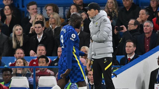 Striker Chelsea, Romelu Lukaku.