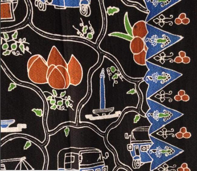 Ciri Kain Batik Betawi – Ilustrasi